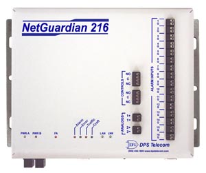 NetGuardian 216 SNMP network monitoring remote wall-mount version